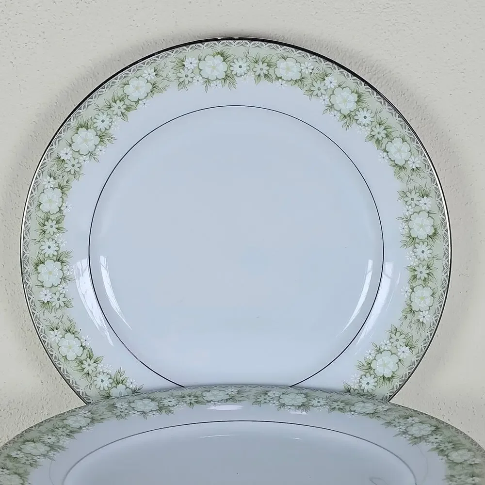 Set of 4 Vintage Noritake Princeton 6911 Japan Salad Plates 8.25